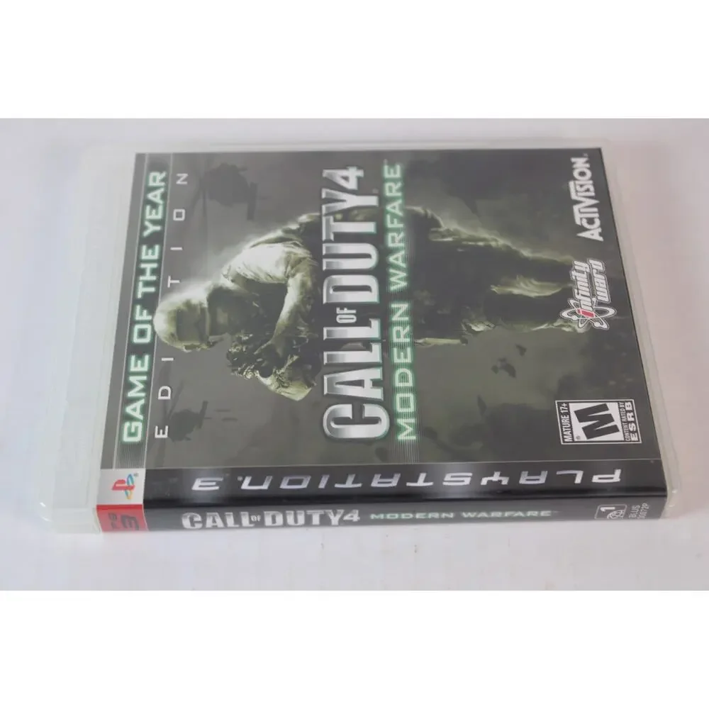 Call of Duty 4 Modern Warfare Game of the Year Edition PS3 Complete W/ Manual